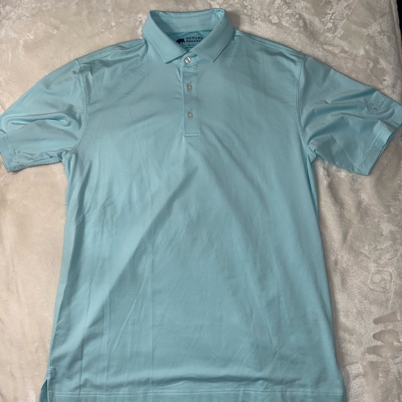 Onward Reserve Baby Blue Golf Polo M - Picture 1 of 6